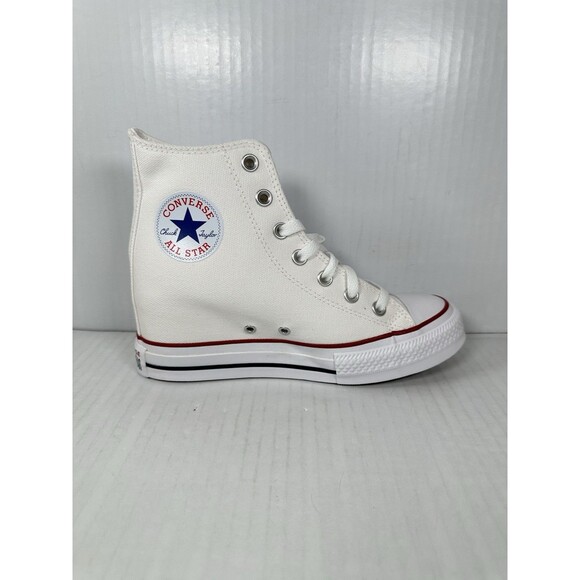 Women's Converse Chuck Taylor All Star Wedge Platform Shoes / A11908C / Size 7.5 - Picture 1 of 9